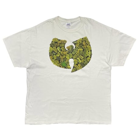 WU-TANG CLAN GANJA LOGO TEE WHITE GILDAN XL