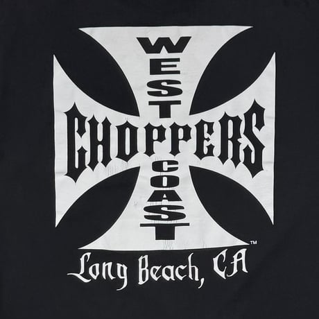 WEST COAST CHOPPERS IRON CROSS LS BLACK XL 8601