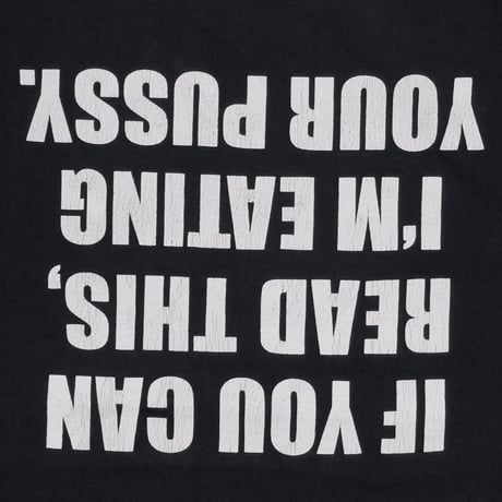 OLD&VINTAGE IF YOU CAN READ THIS, I'M EATING YOUR PUSSY. DELTA 2XL 1311