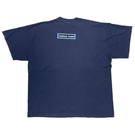 oasis maine road BOX LOGO NAVY SCREEN STARS XL 2046