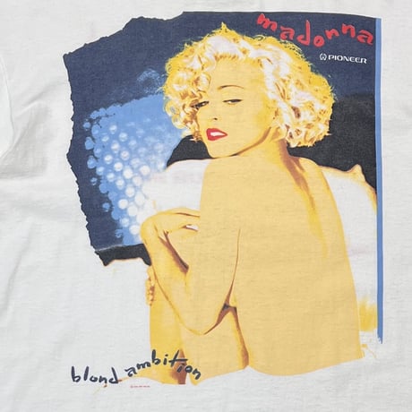 MADONNA BLOND AMBITION PIONEER WHITE ANVIL XL 7159