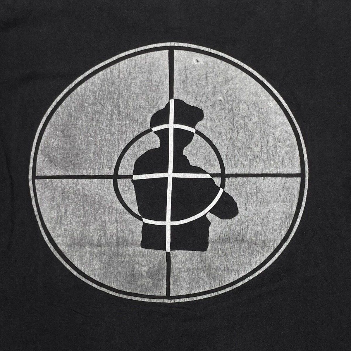 PUBLIC ENEMY 1991 TARGET LOGO HANES XL 2496 | g