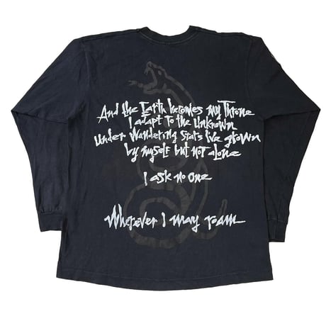 METALLICA WHEREVER I MAY ROAM LS TEE FITS XL 3106