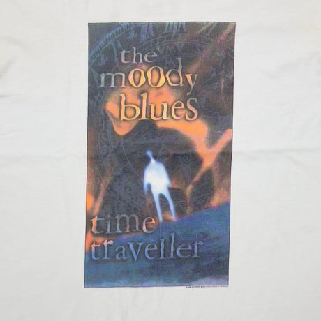 THE MOODY BLUES TIME TRAVELER TOUR WHITE BROCKUM XL 6573