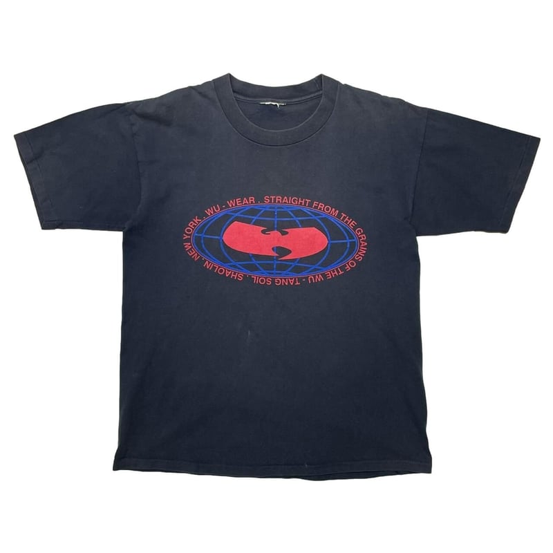 ■激レア■00s WU TANG CLAN ロゴ 長袖Tシャツ XL相当 □激レア□00s WU TANG CLAN ロゴ 長袖Tシャツ XL相当