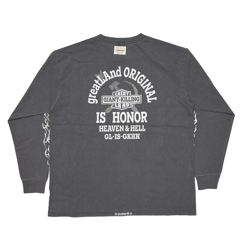 トップス greatLAnd ORIGINAL KIMERA HD LS XL greatLAnd ORIGINAL KIMERA HD LS × ONEITA 10YEAR