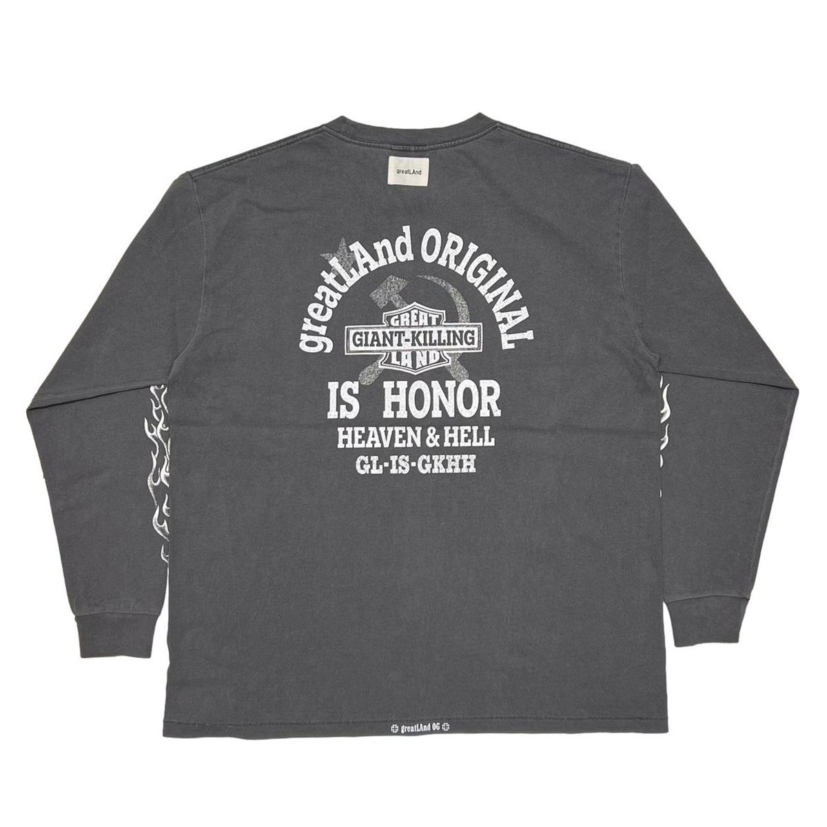 トップス greatLAnd KIMERA HD LS ONEITA XL greatLAnd ORIGINAL