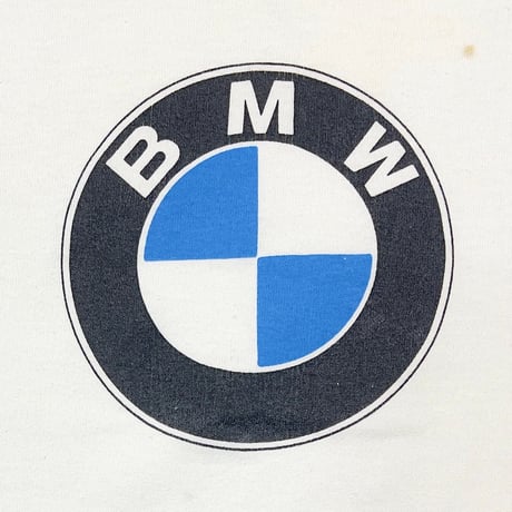 BMW EMBLEM LOGO TEE WHITE XL 7236