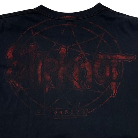SLIPKNOT MEMBER DOUBLESIDE PRINT RED FITS LARGE 3594