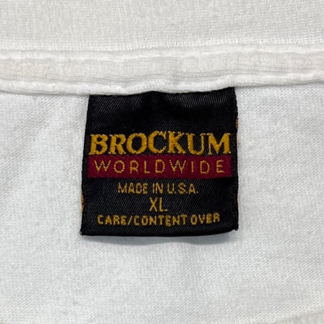 ROLLING STONES VOODOO LOUNGE 94-95 WORLD TOUR WHITE BROCKUM XL 5183