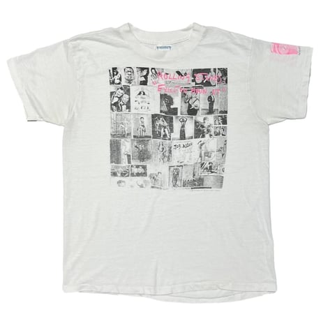 THE ROLLING STONES EXILE ON MAIN ST NORTH AMERICAN TOUR 1989 WHITE XL 0070