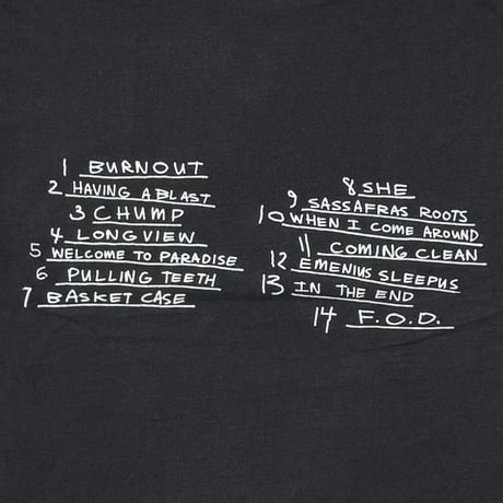 GREEN DAY 1994 DOOKIE BROCKUM XL 5110