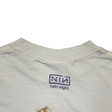 NINE INCH NAILS THE DOWNWARD SPIRAL halo eight WHITE ALL SPORT LARGE 4767