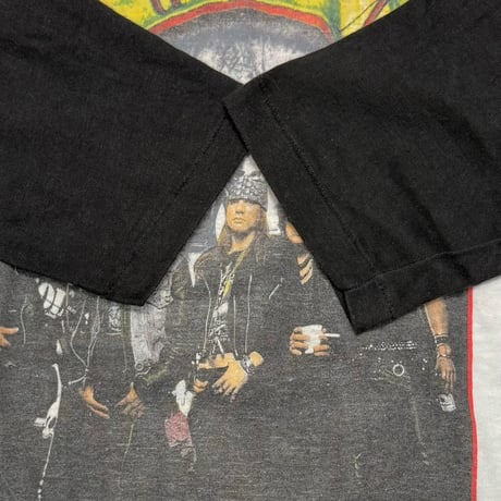 GUNS N' ROSES 1989 WELCOME TO THE JUNGLE RAGLAN FITS LARGE 3354