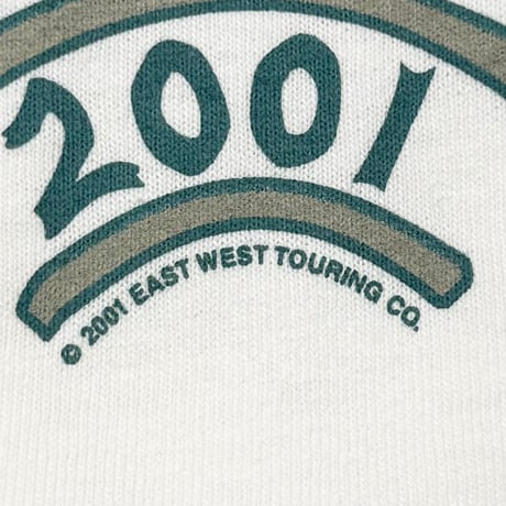 BOB DYLAN 2001 FRONT CIRCLE LOGO POTRAIT WHITE ANVIL MEDIUM 9343