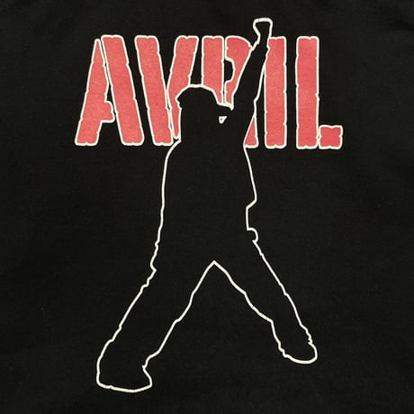 AVRIL LAVIGNE HOODED SWEATSHIRT BLACK MADE IN CANADA SMALL 2220