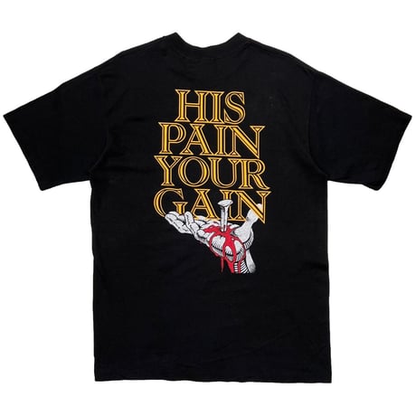 LORD'S GYM BENCH PRESS HIS PAIN YOUR GAIN SOF TEE LARGE 2995