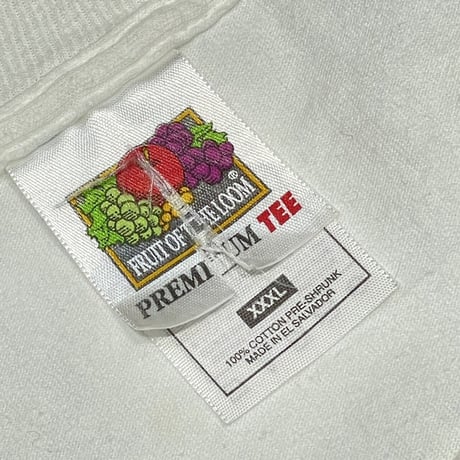 RUFF RYDERS DMX RYDE OR DIE  WHITE FRUIT OF THE LOOM XXXL 2816