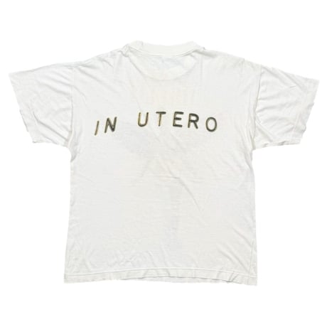 NIRVANA IN UTERO BRIGHT GREEN XL 9925