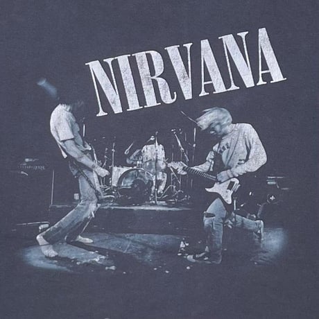 NIRVANA FROM THE MUDDY BANKS NAVY FITS XL 4607