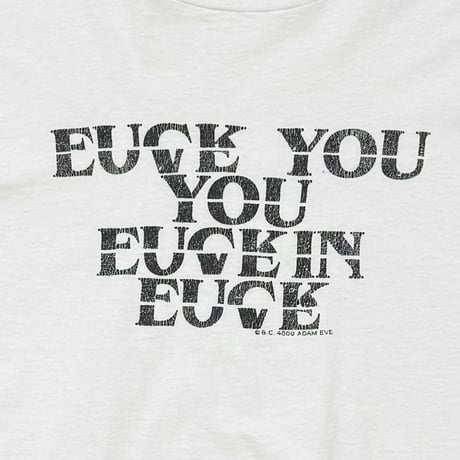 greatLAnd ORIGINAL fuck love shirt / new vintage HANES XL 6018