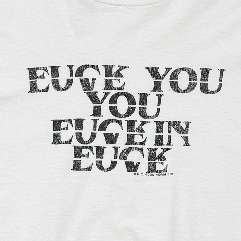 greatLAnd ORIGINAL fuck love shirt / new vintag