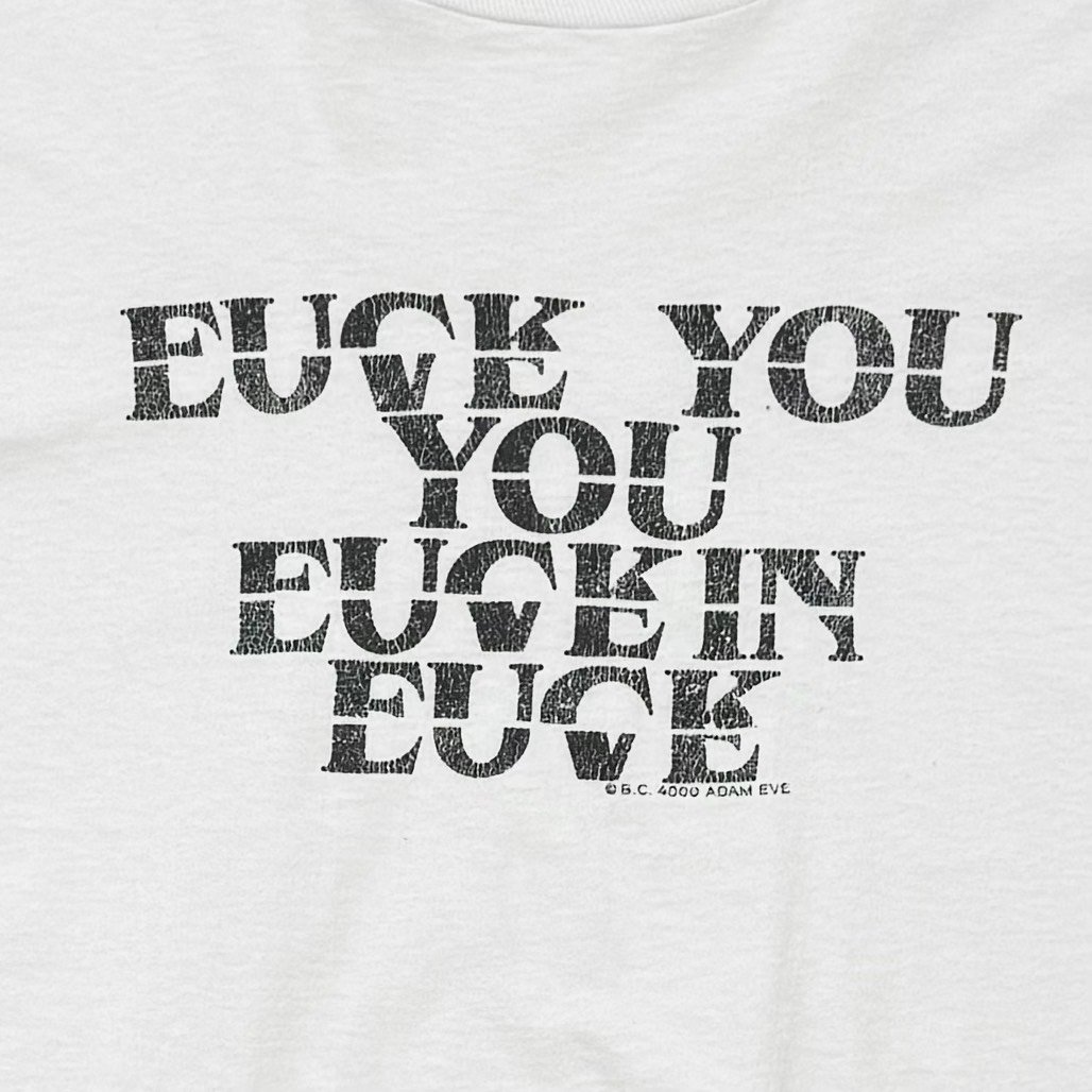 greatLAnd ORIGINAL fuck love shirt lサイズ greatLAnd ORIGINAL fuck love shirt / new vintag