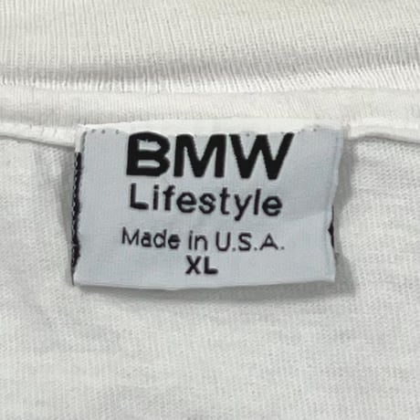 BMW THE ULTIMATE DRIVING MACHINE WHITE XL 7251