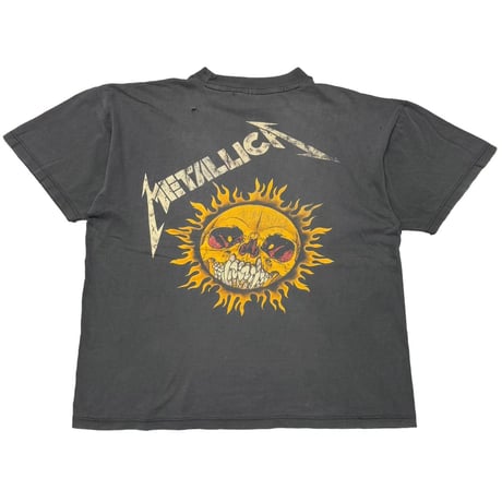 METALLICA PUSHEAD SIDE FLAMING VAMPIRE SKULL EURO XL 0462