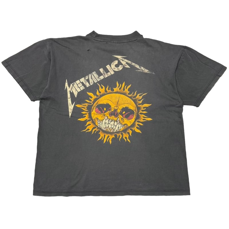 LLICA PUSHEAD Side Flame Skull ステッカー METALLICA PUSHEAD SIDE FLAMING VAMPIRE SKULL EU