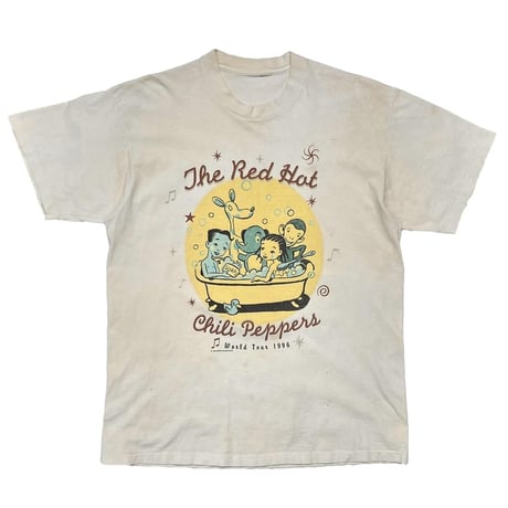 RED HOT CHILI PEPPERS WORLD TOUR 1995 NATURAL FITS XL 7748