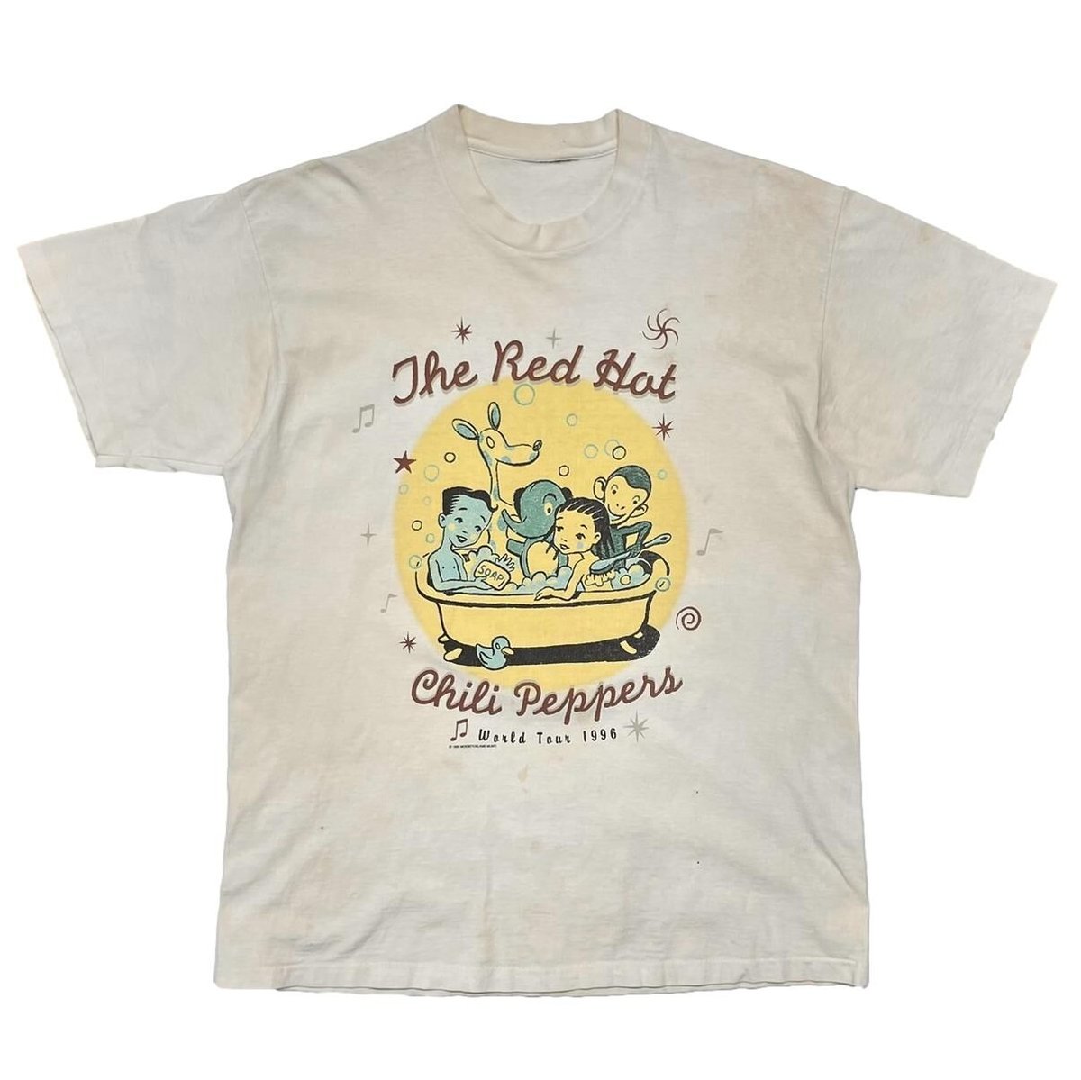 RED HOT CHILI PEPPERS WORLD TOUR 1995 NATURAL F