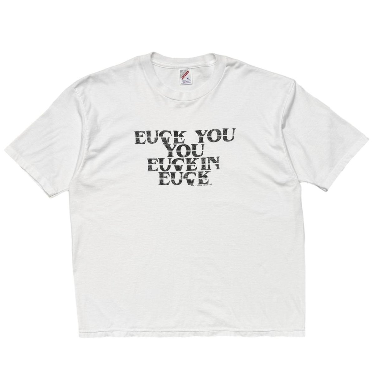 greatLAnd ORIGINAL fuck love shirt / new vintag