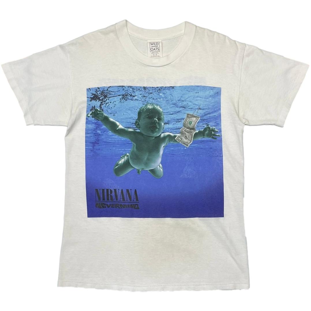 NIRVANA NEVERMIND WHITE WILD OATS MEDIUM 1674 |