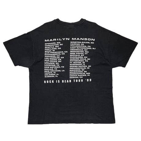 MARILYN MANSON ROCK IS DEAD TOUR '99 WINTERLAND XL 6959