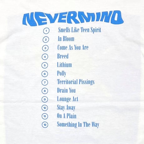 NIRVANA Y2K NEVERMIND ANVIL LARGE 3648