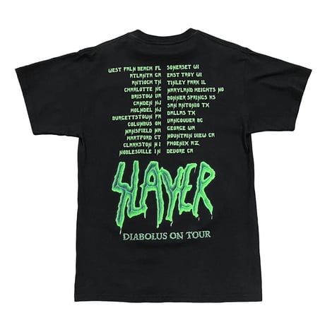 SLAYER DIABOLUS ON TOUR TEE WINTERLAND MEDIUM 4203