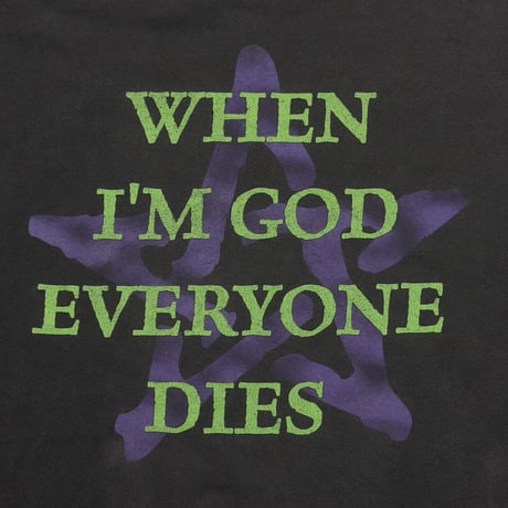 MARILYN MANSON WHEN I'M GOD EVERYONE DIES LS FITS XL 2162