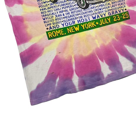 WOODSTOCK '99 BIGGER BETTER LOUDER TIEDYE DELTA XL 2430