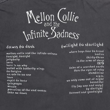 THE SMASHING PUMPKINS MELLON COLLIE AND THE INFINITE SADNESS TULTEX XL 5199