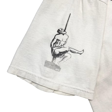 MR BUNGLE TORTURE 俺には秘密がある お前を刺してやる WHITE Hanes XL 9691