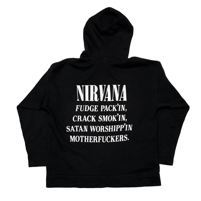 NIRVANA BLEACH MADE IN BRITAIN BOOTLEG HOODIE B