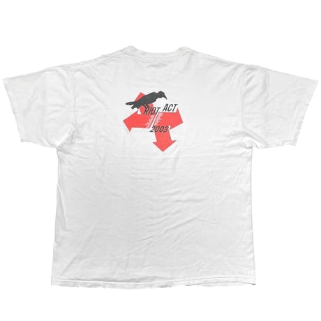 PEARL JAM RIOT ACT WHITE HANES XL 4947