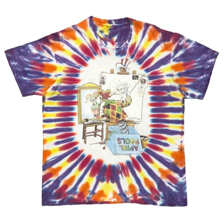 GRATEFUL DEAD 1996 Norman Rockwell PARODY TIE DYE FITS LARGE 9899