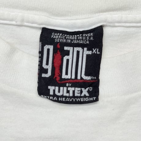 LOLLAPALOOZA 1995 WHITE GIANT BY TULTEX XL 0899
