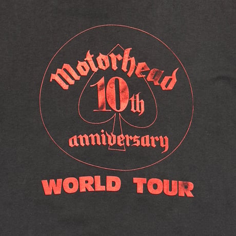 MOTORHEAD 10TH ANNIVERSARY WORLD TOUR FITS LARGE 3607