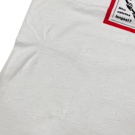 RAGE AGAINST THE MACHINE BURBARA KRUGER WHITE GIANT XL 8643