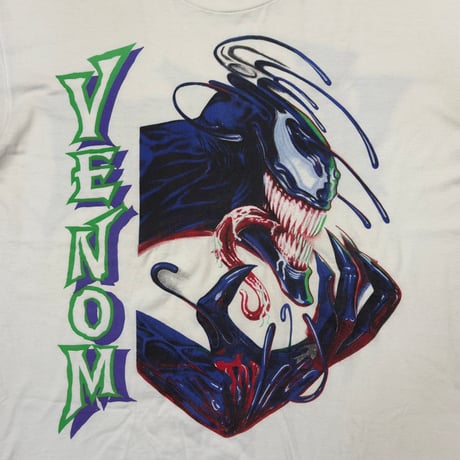 MARVEL VENOM 90s EURO BOOTLEG WHIITE FITS XL 9189