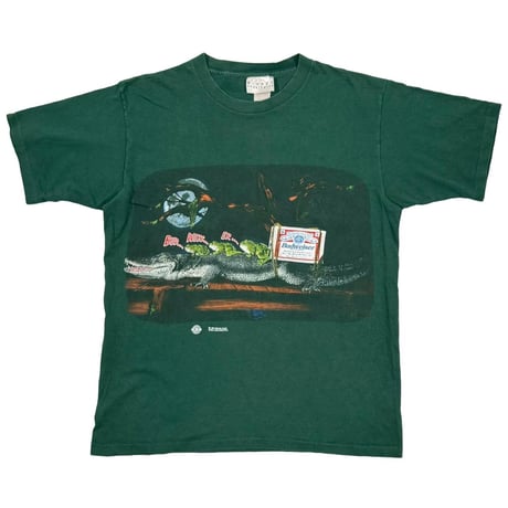 Budweiser 1996 CROCODILE & FROGS GREEN LARGE 1480