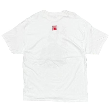 OLD & VINTAGE SIMPSONS HOMER 馬鹿外人 BUSHIDO DESIGNS 2000 BOOTLEG WHITE Hanes XL 8359